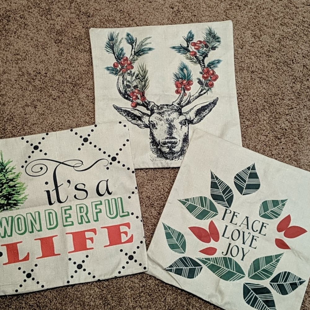 Christmas Decor Pillow Covers